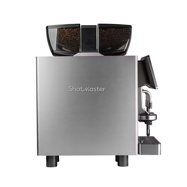 Side View of Eversys Shotmaster m/Classic Commercial Super Automatic Espresso Machine