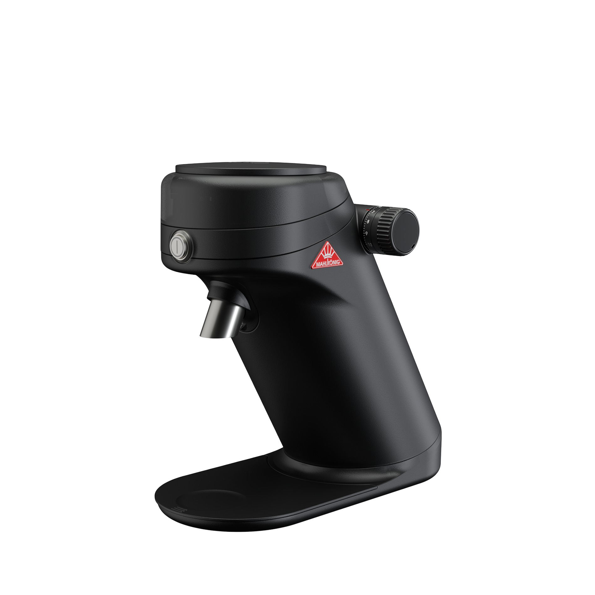 Black Mahlkönig X64 SD precision single-dose grinder designed for cafés + coffee professionals.