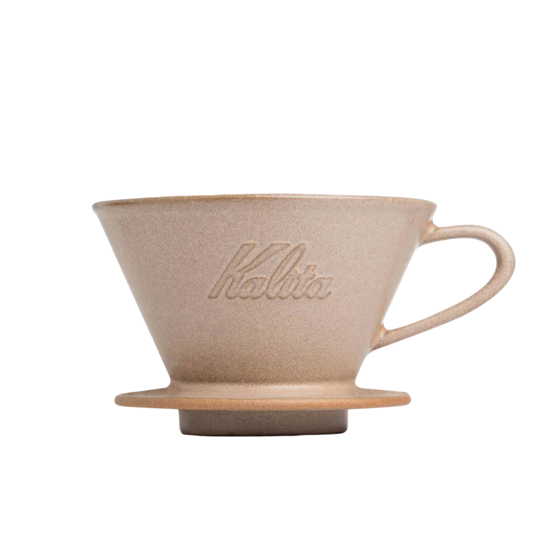 Kalita MINO Ceramic Dripper 185 - Sand Brown