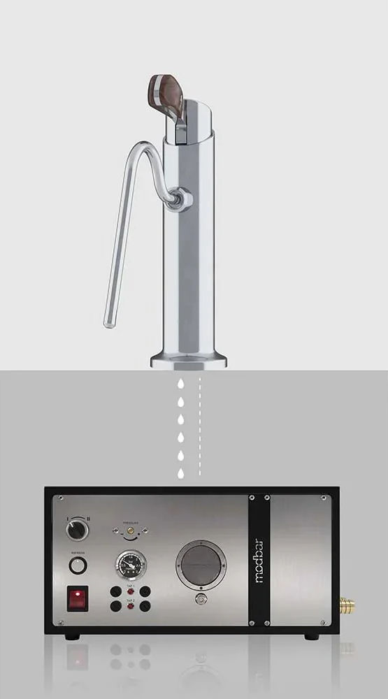 Modbar Steam - shop under counter commercial espresso milk steamers from better brands co