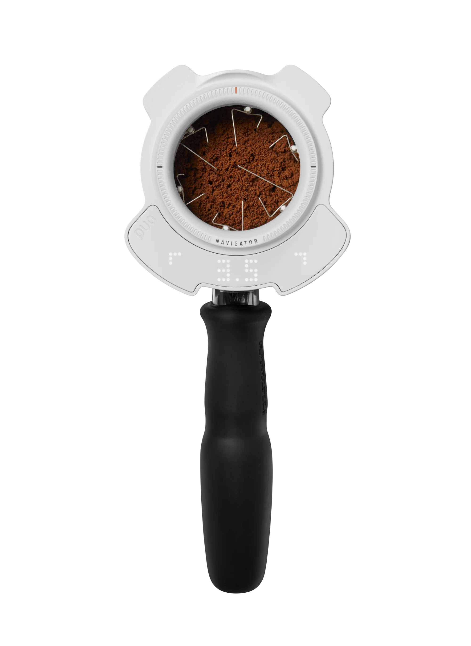 white puqpress prep navigator pre-tamping coffee distribution tool - buy coffee shop equipment from better brands co