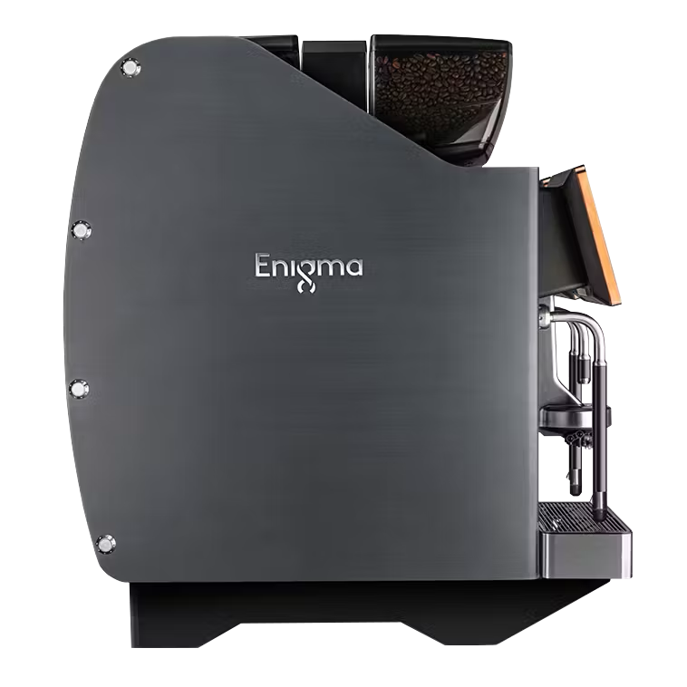 Side of Enigma E’4s/ST Commercial Espresso Machine | Better Brands Co