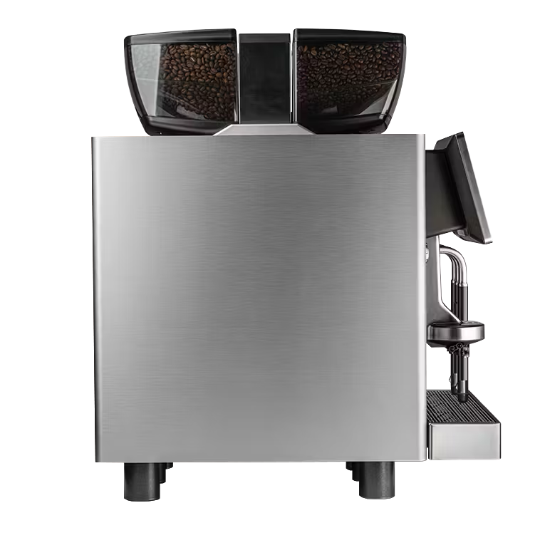 side of  Eversys Enigma E’4s x-wide/Classic Super Auto Espresso Machine