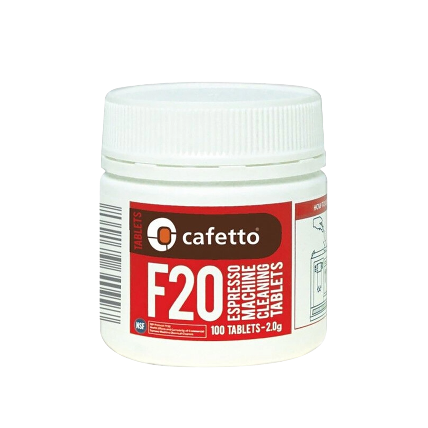 F20 Espresso Machine Cleaning Tablets