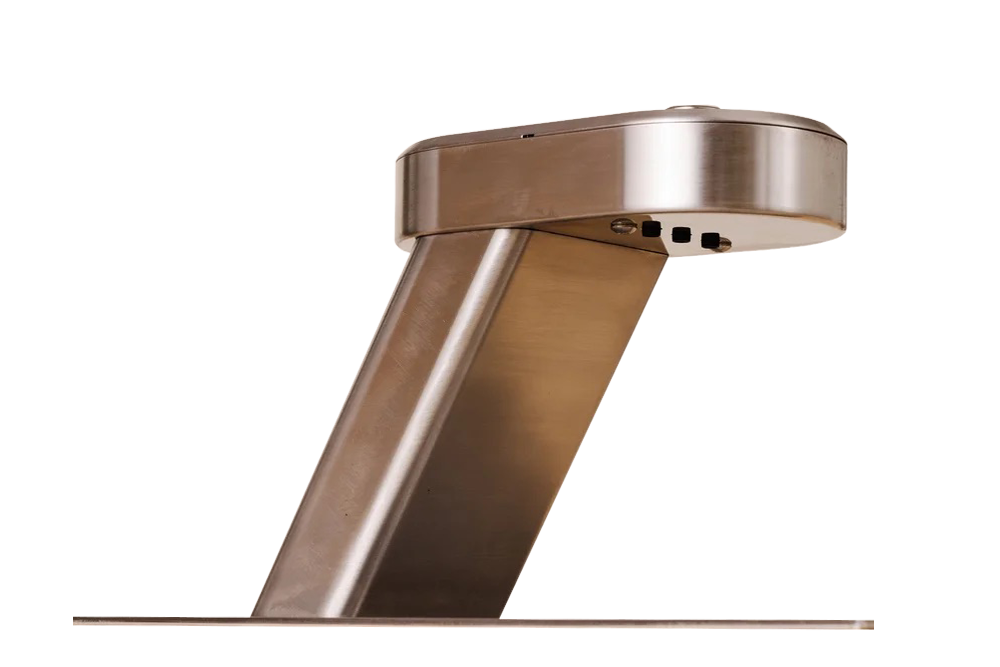 Closeup of Mavam MM Super Auto Espresso Machine with Under Counter Automation