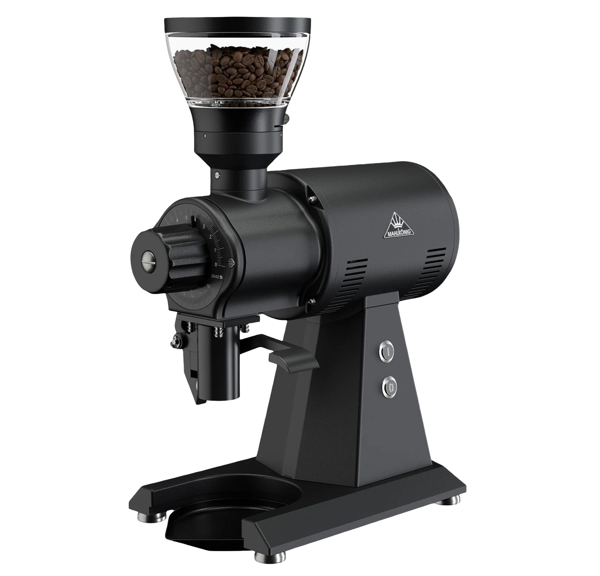 Black Mahlkönig EK43 S Compact Commercial Coffee Grinder for Cafes & Restaurants