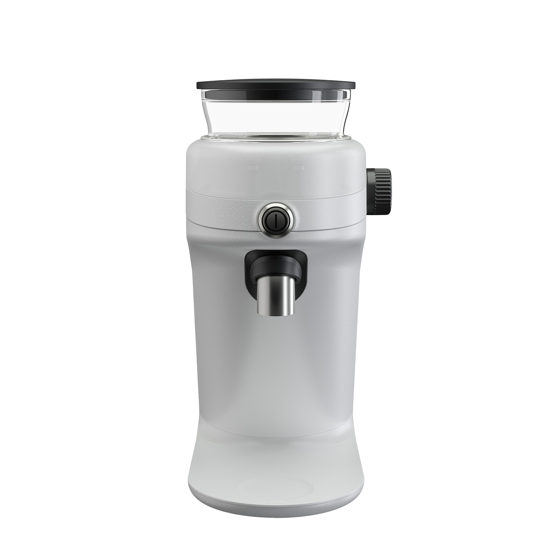 White Mahlkönig X64 SD single dose grinder designed for cafés + coffee shops. 