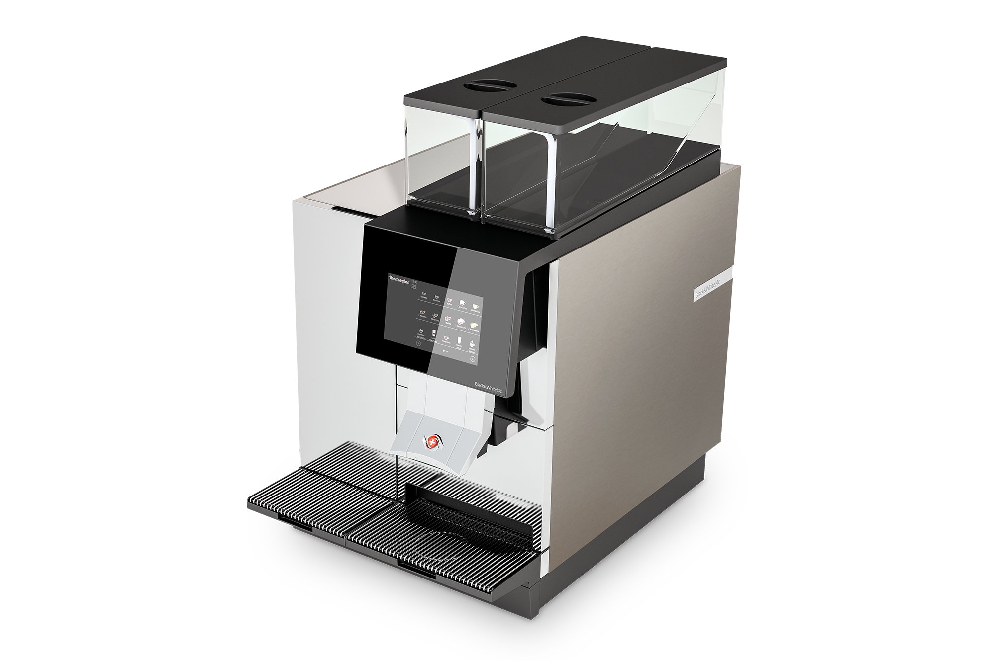 Thermoplan Black&White4 compact CTM2 RS Super Auto Espresso Machine - Better Brands Co