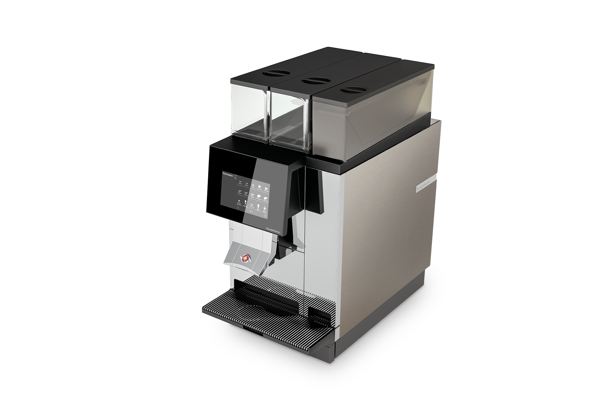 Thermoplan Black&White4 compact CTM2 P Super Auto Espresso Machine from Better Brands